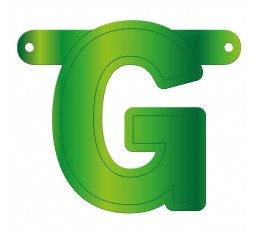 Letterslinger letter G groen