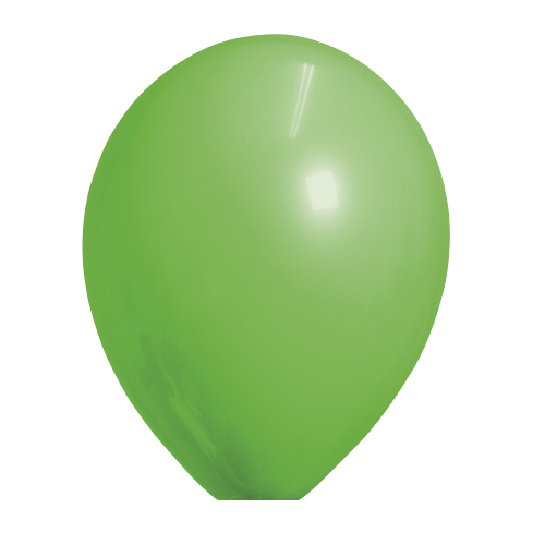 Missionaris wet Celsius Ballonnen groen standaard 10 stuks
