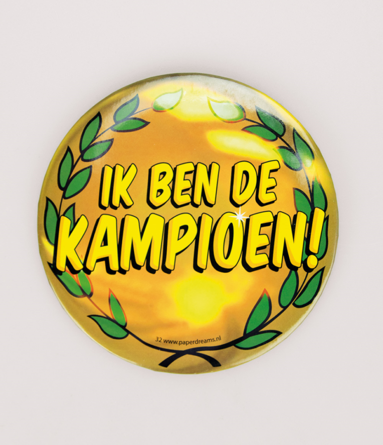 Button Kampioen XL