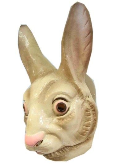 Masker konijn wit