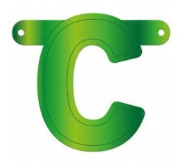 Letterslinger letter C groen