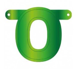 Letterslinger letter O groen