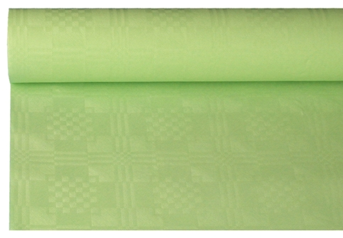 papier damastprint licht groen 8m ALLEEN