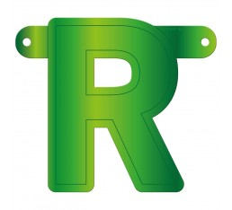 Letterslinger letter R groen