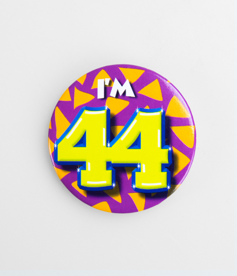 Button 44 jaar