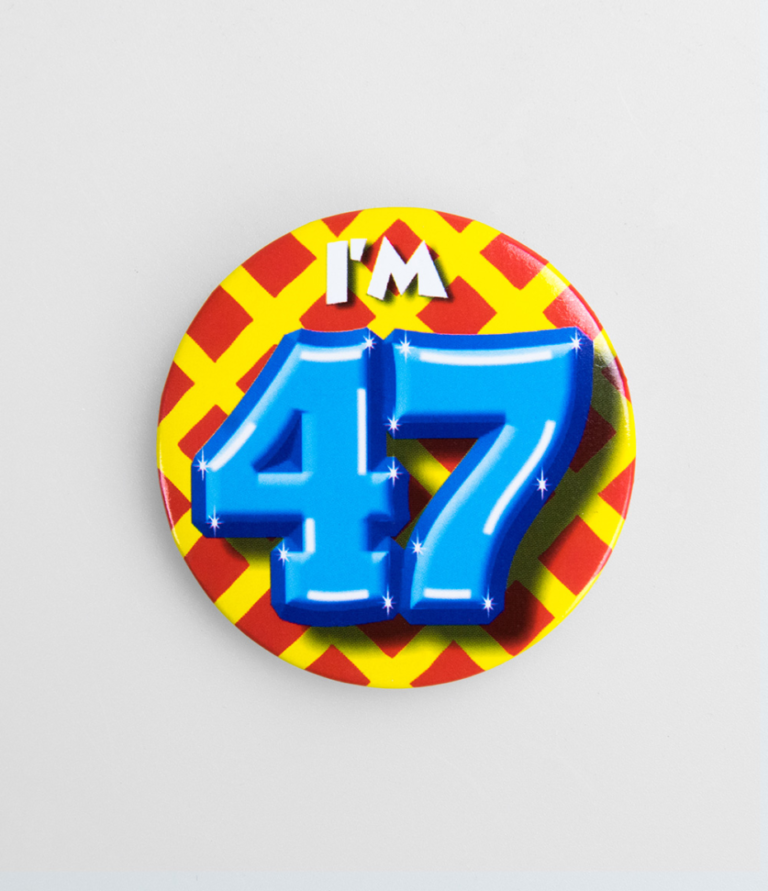 Button 47 jaar