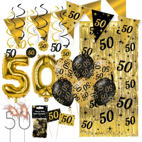 Classy party feest pakket 50 jaar