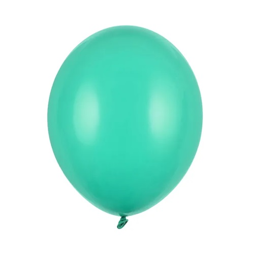 Ballonnen aquamarine standaard 10 stuks