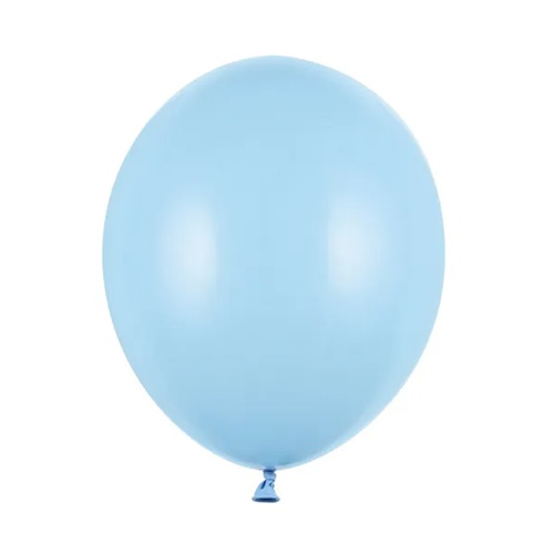 Ballonnen baby blue standaard 30cm 10 stuks