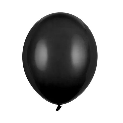Ballonnen black standaard 10 stuks