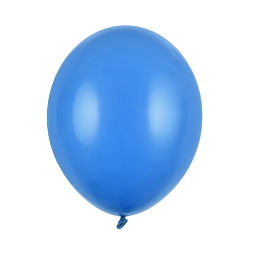 Ballonnen cornflower blue standaard 30cm 10 stuks