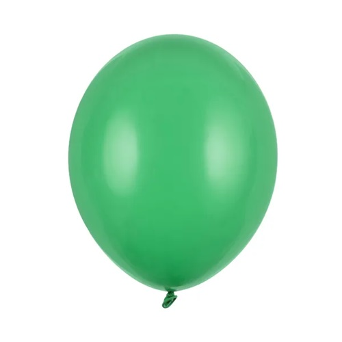 Ballonnen emerald green standaard 30cm 10 stuks