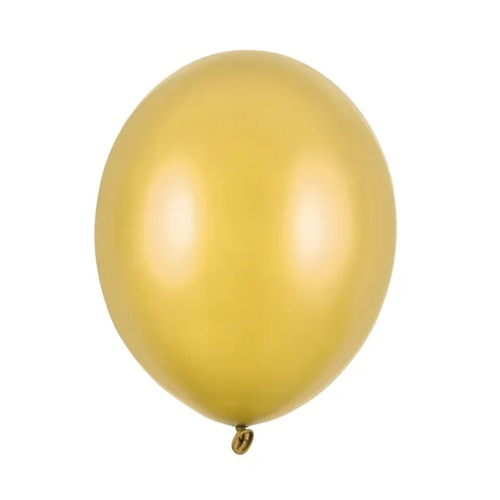 Ballonnen goud metallic 10 stuks