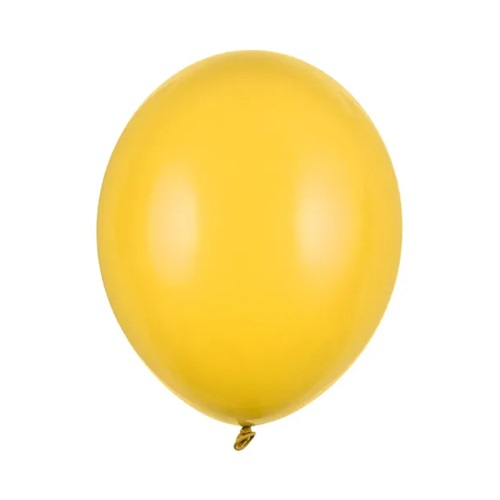 Ballonnen honey yellow standaard 30cm 10 stuks