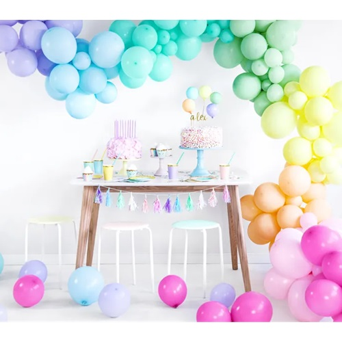 Ballonnen light mint standaard 10 stuks