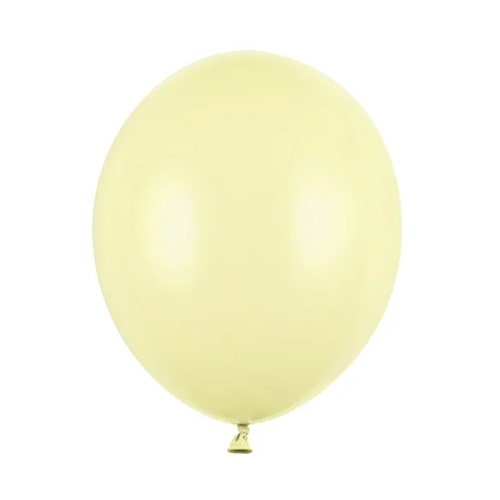 Ballonnen light yellow standaard 10 stuks