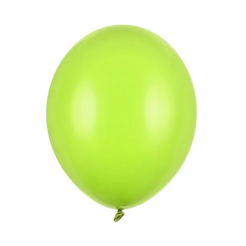 Ballonnen lime green standaard 30cm 10 stuks