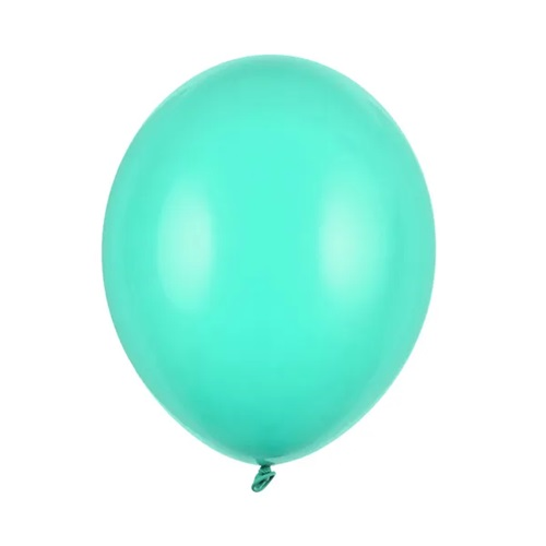 Ballonnen mint green standaard 30cm 10 stuks