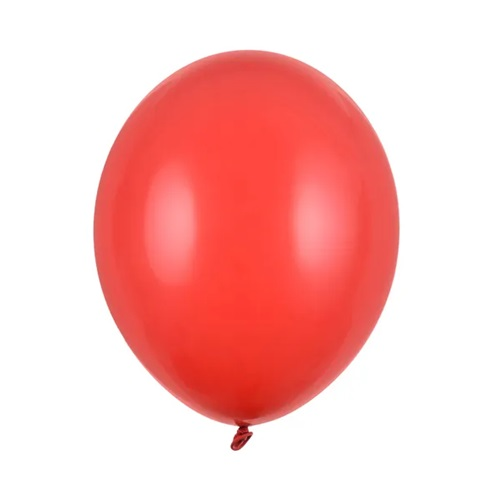 Ballonnen poppy red standaard 10 stuks