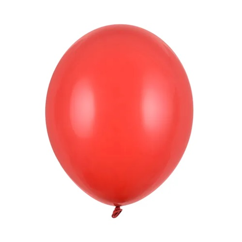 Ballonnen poppy red standaard 100 stuks