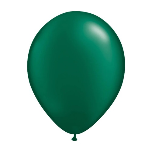 Ballonnen emerald green metallic 30cm 10 stuks