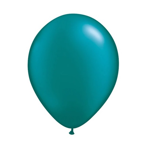 Ballonnen green teal metallic 30cm 10 stuks