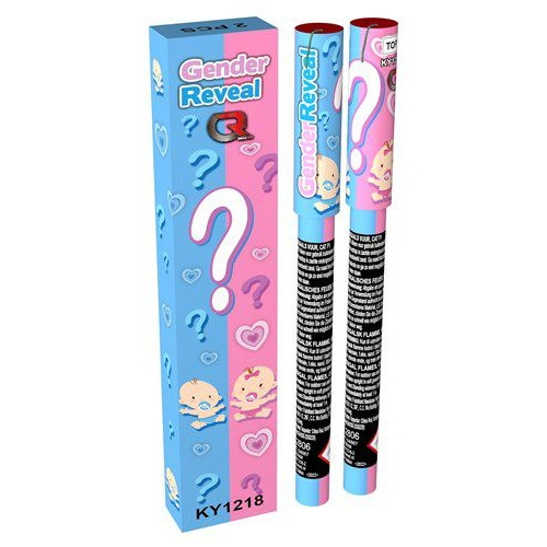 Gender reveal bengaalse fakkel 2st CAT F1 roze