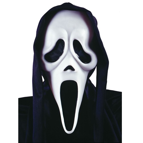 Ghost face scream masker Latex