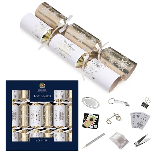 Tom Smith Christmas Crackers Gold premium 6st