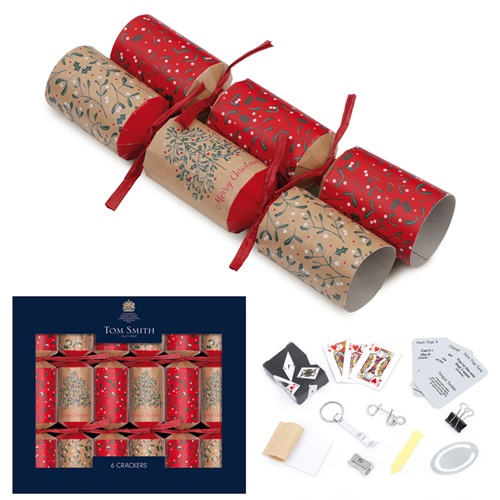 Tom Smith Christmas Crackers Merry Berry luxury tree 6st