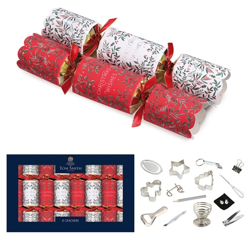 Tom-Smith Christmas Crackers Traditional deluxe 8st