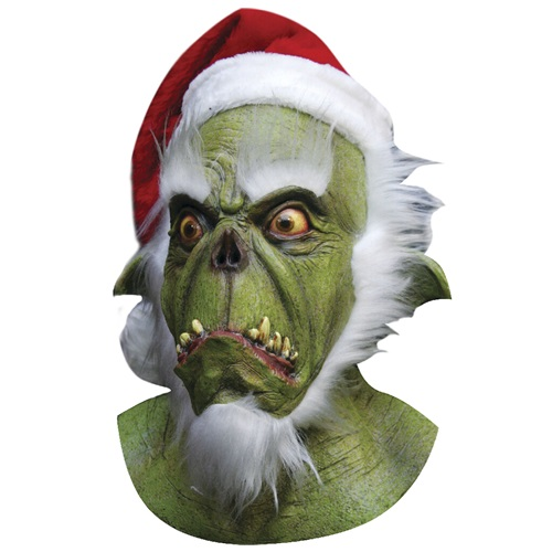 Ghoulish masker Green santa