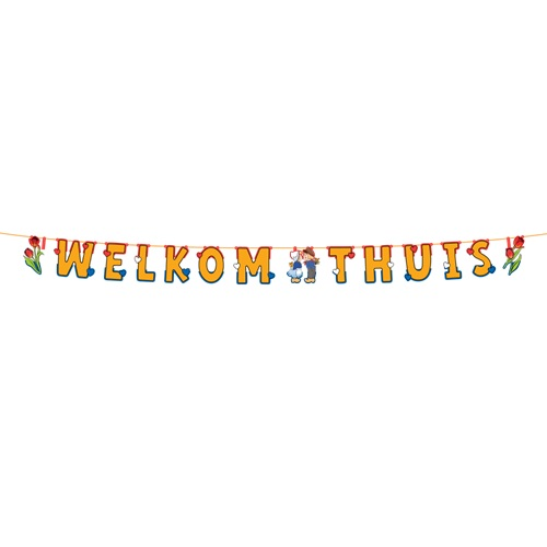 Letterslinger Welkom thuis Hollands glorie 3m