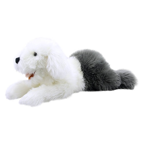 Puppet Company handpop hond sheepdog 45cm