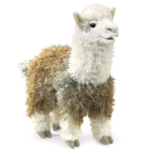 Folkmanis handpop Alpaca 48cm