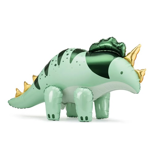 Folieballon Standing Triceratops 93cm