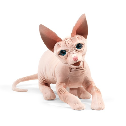 Folkmanis handpop Sphinx Cat 40cm