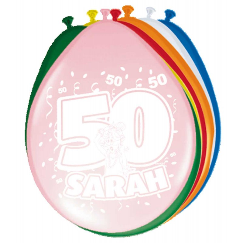 Ballonnen 50 Jaar Sarah Jan Monnikendam