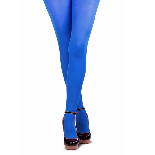 Het beste Kinderdag Schilderen Gekleurde Piet panty blauw L/XL