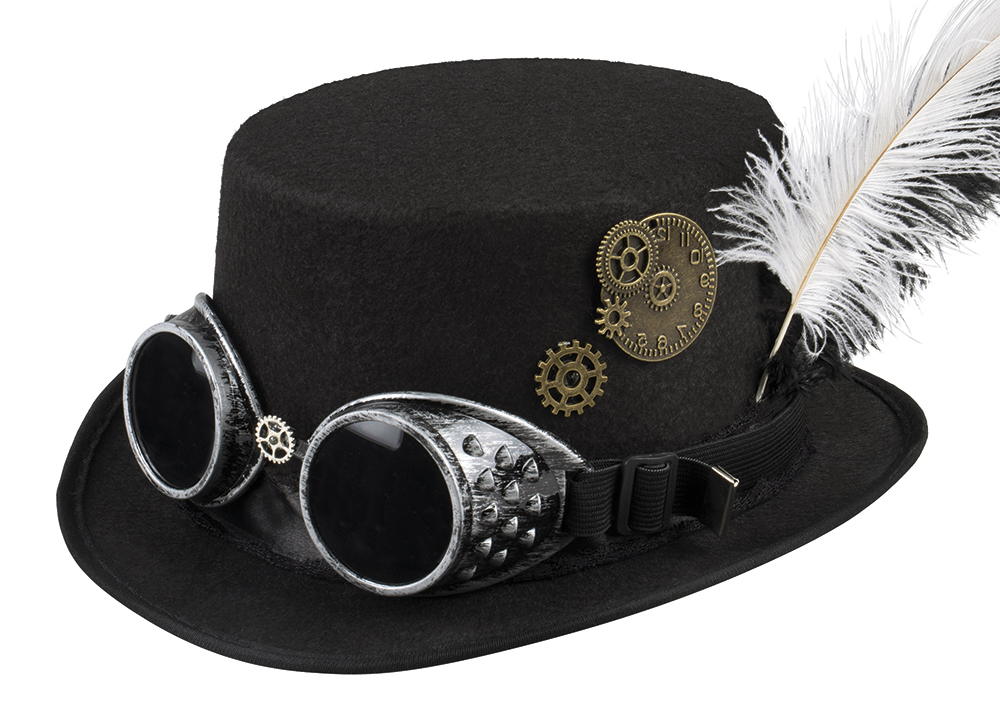 wapenkamer Vergevingsgezind veiling Steampunk hoed Specspunk - Jan Monnikendam