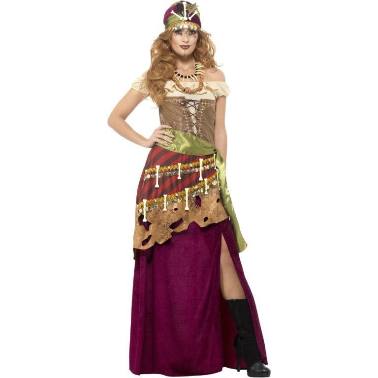 Voodoo priestess kostuum - Small - Jan Monnikendam